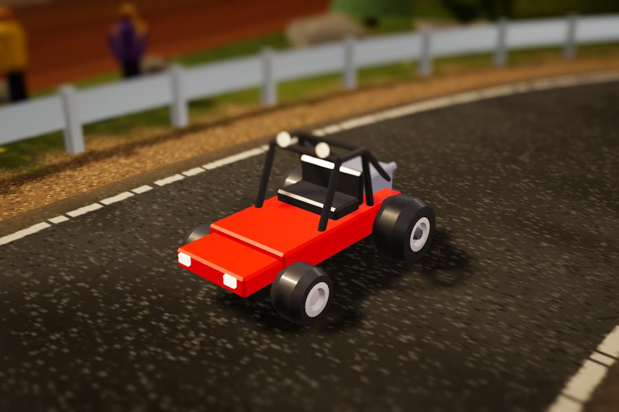 Sand Viper, the dune buggy