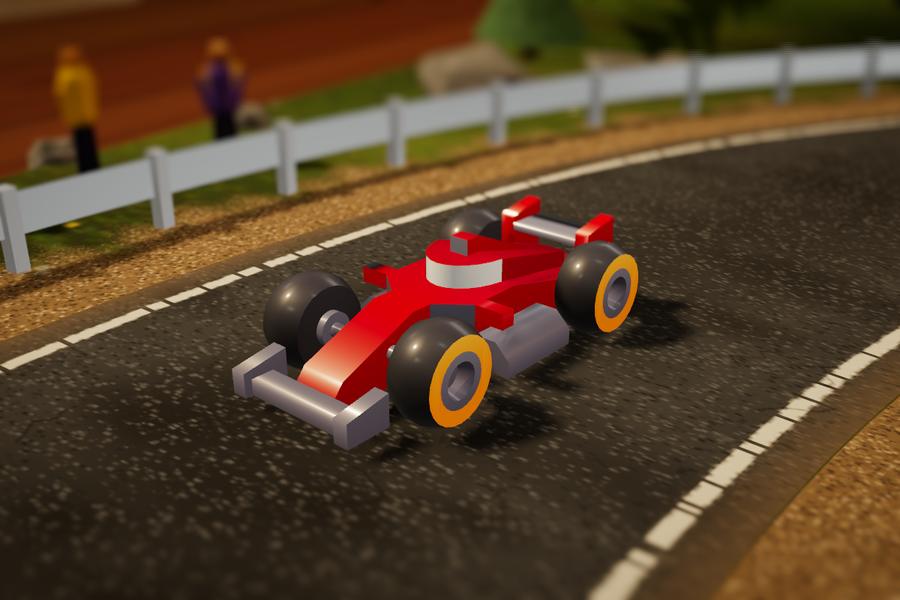 Pole Position, the formula racing car