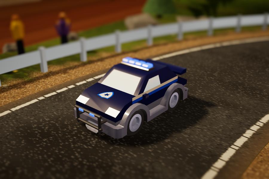 Interceptor, the sporty police pursuit car