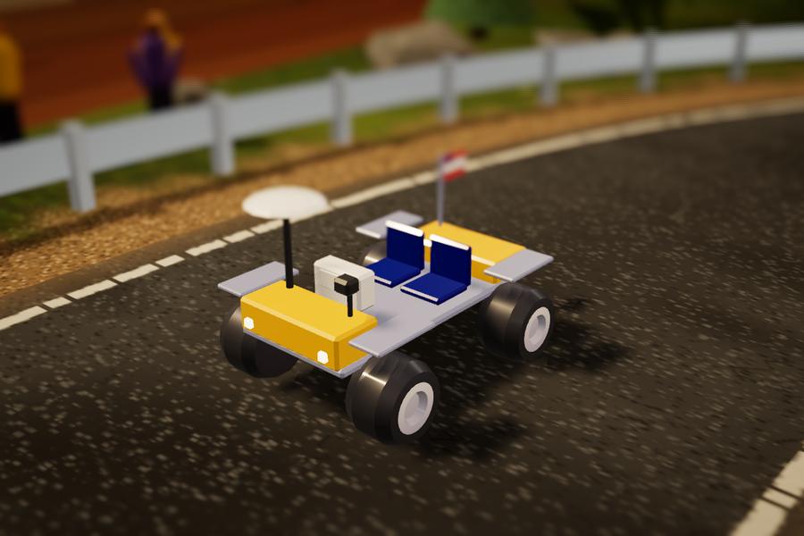 Lunar Rover, the moon buggy
