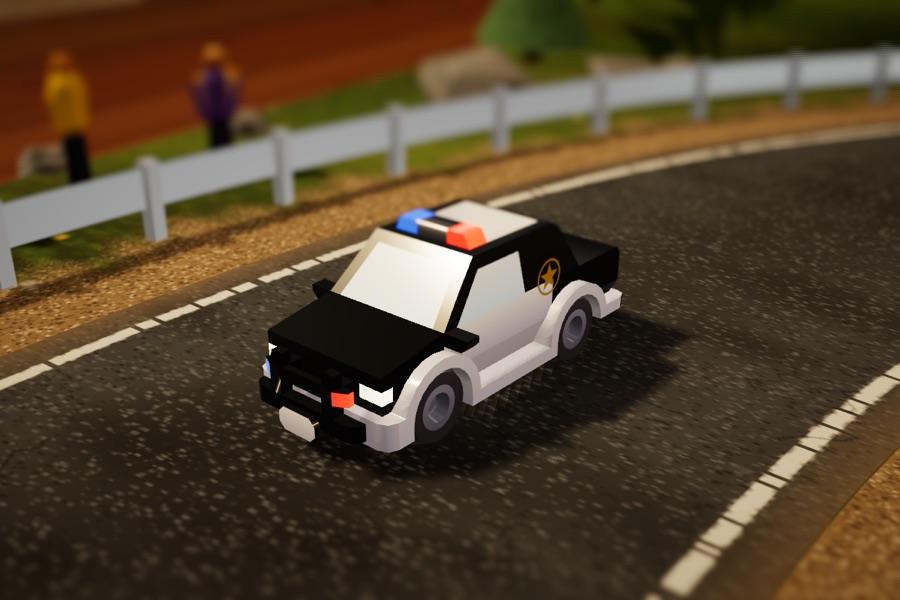 Sheriff, the police cruiser