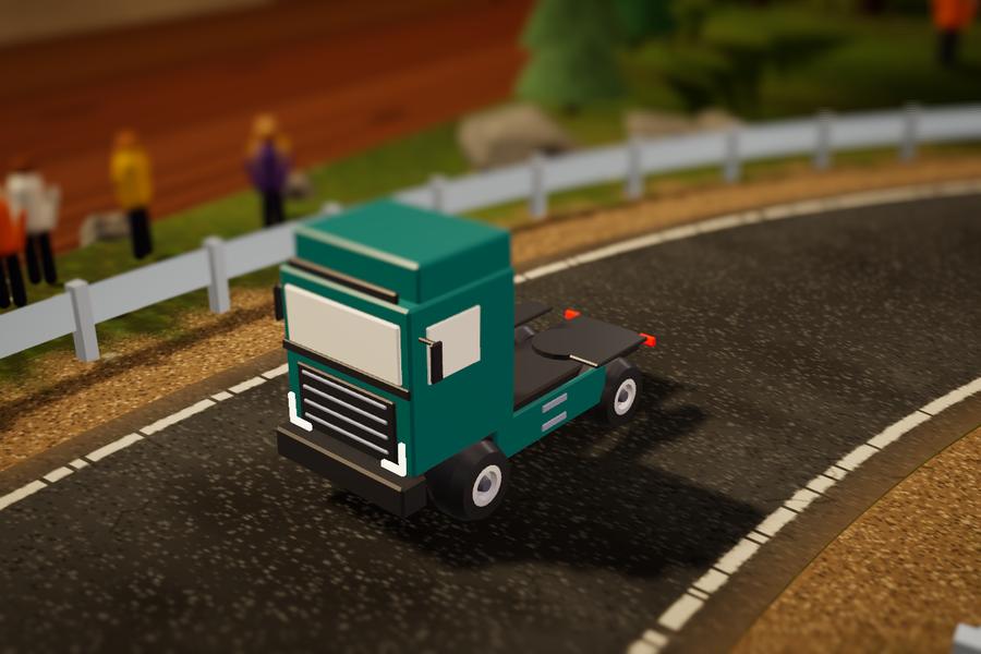 The Swede, the Scandinavian truck