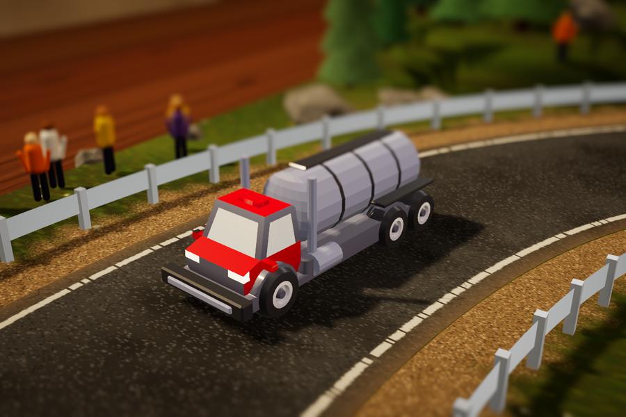 Fuel Rush, the fuel tanker