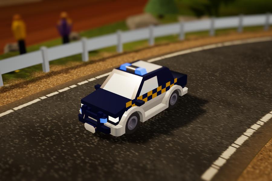Viking Patrol, the Swedish police car